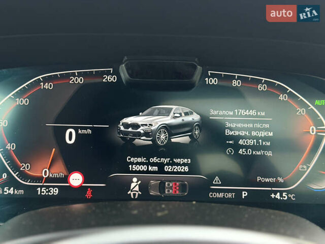 Сірий БМВ Х6, об'ємом двигуна 2.99 л та пробігом 176 тис. км за 59700 $, фото 25 на Automoto.ua