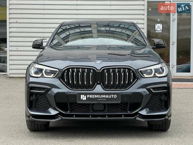 Серый БМВ Х6, объемом двигателя 2.99 л и пробегом 98 тыс. км за 69900 $, фото 4 на Automoto.ua