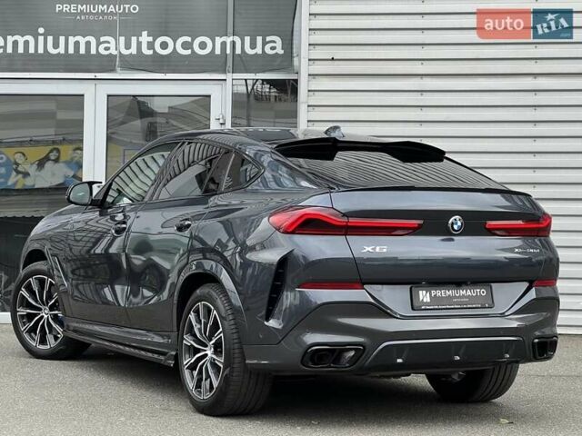 Серый БМВ Х6, объемом двигателя 2.99 л и пробегом 98 тыс. км за 69900 $, фото 8 на Automoto.ua