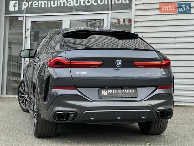 Серый БМВ Х6, объемом двигателя 2.99 л и пробегом 98 тыс. км за 69900 $, фото 6 на Automoto.ua