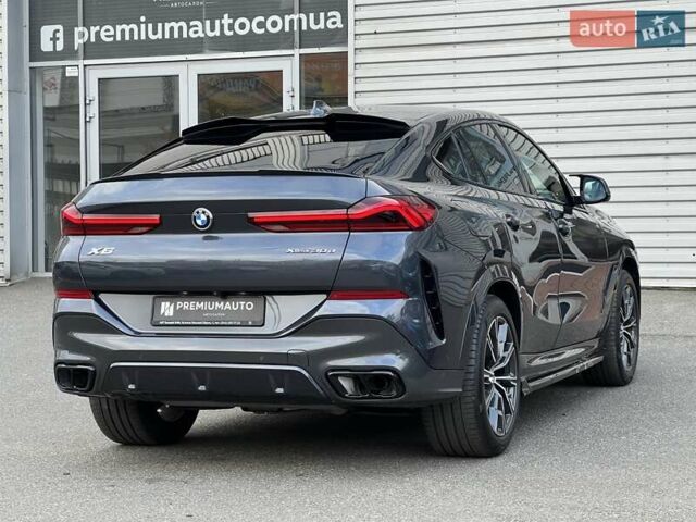 Серый БМВ Х6, объемом двигателя 2.99 л и пробегом 98 тыс. км за 69900 $, фото 11 на Automoto.ua