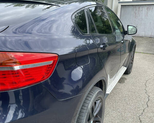 Синий БМВ Х6, объемом двигателя 3 л и пробегом 220 тыс. км за 15000 $, фото 5 на Automoto.ua