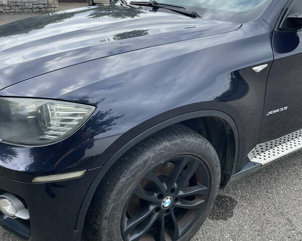 Синий БМВ Х6, объемом двигателя 3 л и пробегом 220 тыс. км за 15000 $, фото 1 на Automoto.ua