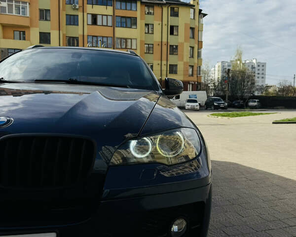Синий БМВ Х6, объемом двигателя 3 л и пробегом 175 тыс. км за 20900 $, фото 3 на Automoto.ua