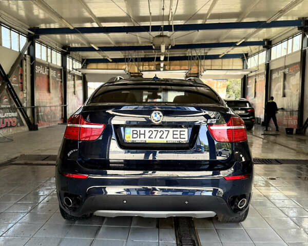 Синий БМВ Х6, объемом двигателя 3 л и пробегом 145 тыс. км за 17500 $, фото 3 на Automoto.ua