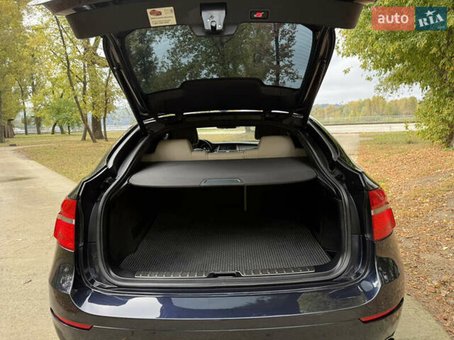 Синий БМВ Х6, объемом двигателя 3 л и пробегом 340 тыс. км за 17700 $, фото 64 на Automoto.ua
