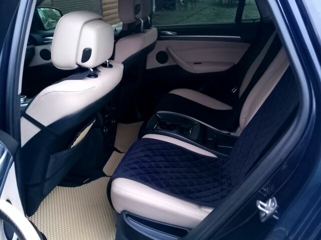 Синий БМВ Х6, объемом двигателя 3 л и пробегом 217 тыс. км за 15000 $, фото 4 на Automoto.ua