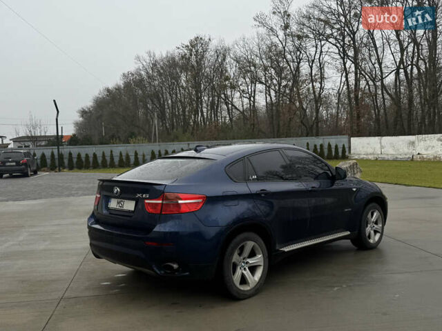 Синий БМВ Х6, объемом двигателя 3 л и пробегом 245 тыс. км за 19000 $, фото 3 на Automoto.ua