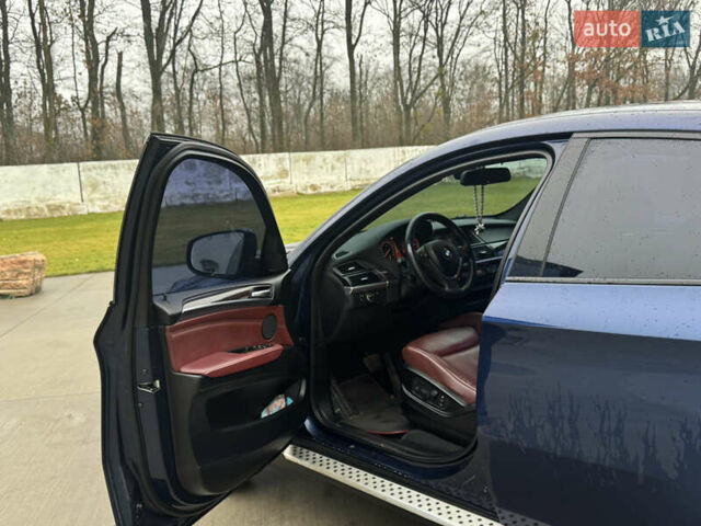 Синий БМВ Х6, объемом двигателя 3 л и пробегом 245 тыс. км за 19000 $, фото 7 на Automoto.ua
