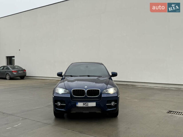 Синий БМВ Х6, объемом двигателя 3 л и пробегом 245 тыс. км за 19000 $, фото 1 на Automoto.ua