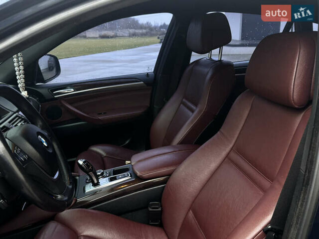 Синий БМВ Х6, объемом двигателя 3 л и пробегом 245 тыс. км за 19000 $, фото 10 на Automoto.ua