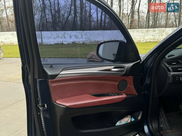 Синий БМВ Х6, объемом двигателя 3 л и пробегом 245 тыс. км за 19000 $, фото 9 на Automoto.ua