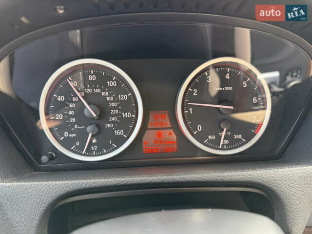 Синий БМВ Х6, объемом двигателя 3 л и пробегом 340 тыс. км за 17700 $, фото 65 на Automoto.ua