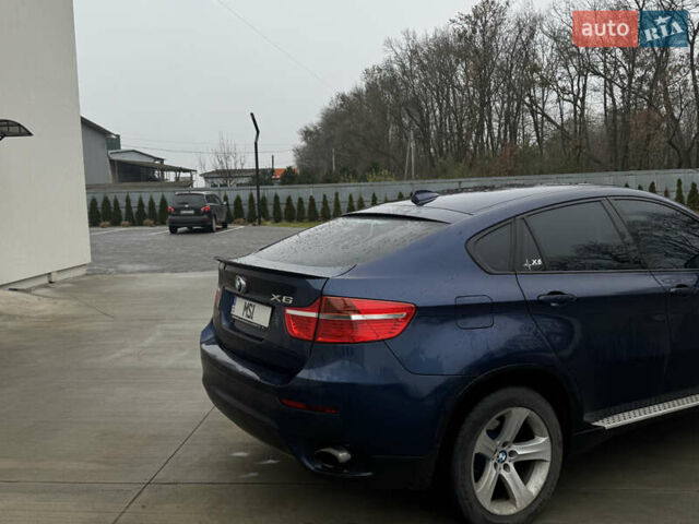 Синий БМВ Х6, объемом двигателя 3 л и пробегом 245 тыс. км за 19000 $, фото 5 на Automoto.ua