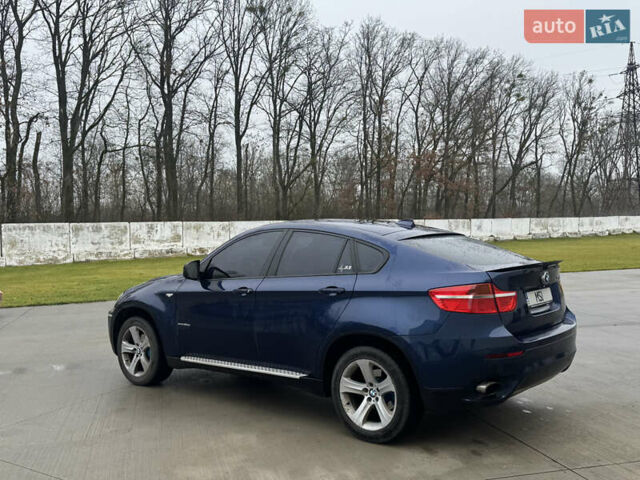 Синий БМВ Х6, объемом двигателя 3 л и пробегом 245 тыс. км за 19000 $, фото 4 на Automoto.ua