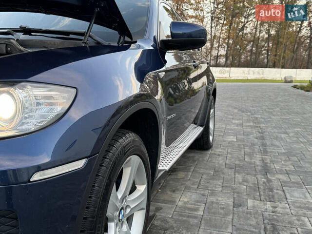 Синий БМВ Х6, объемом двигателя 3 л и пробегом 245 тыс. км за 21500 $, фото 59 на Automoto.ua