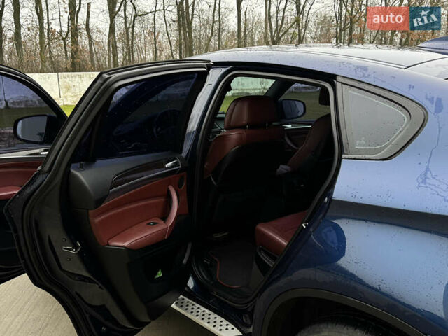 Синий БМВ Х6, объемом двигателя 3 л и пробегом 245 тыс. км за 19000 $, фото 14 на Automoto.ua