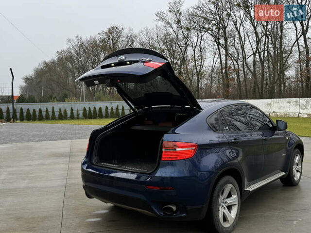 Синий БМВ Х6, объемом двигателя 3 л и пробегом 245 тыс. км за 19000 $, фото 17 на Automoto.ua