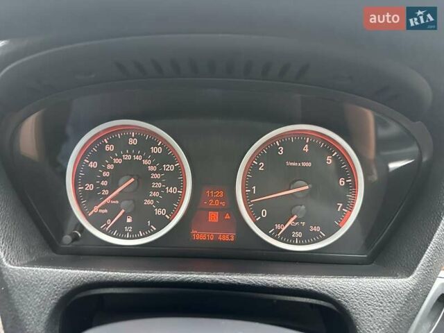 Синий БМВ Х6, объемом двигателя 3 л и пробегом 198 тыс. км за 15450 $, фото 100 на Automoto.ua