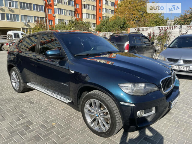 Синій БМВ Х6, об'ємом двигуна 3 л та пробігом 160 тис. км за 19000 $, фото 1 на Automoto.ua