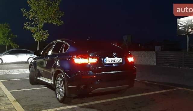 Синий БМВ Х6, объемом двигателя 3 л и пробегом 217 тыс. км за 19900 $, фото 6 на Automoto.ua