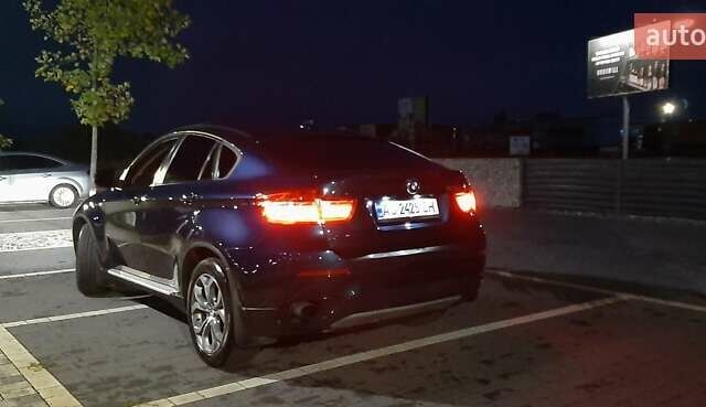 Синий БМВ Х6, объемом двигателя 3 л и пробегом 217 тыс. км за 19900 $, фото 2 на Automoto.ua