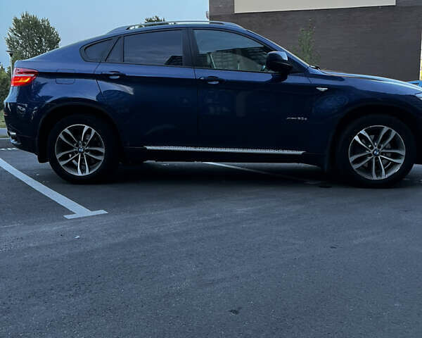 Синий БМВ Х6, объемом двигателя 3 л и пробегом 260 тыс. км за 21500 $, фото 2 на Automoto.ua