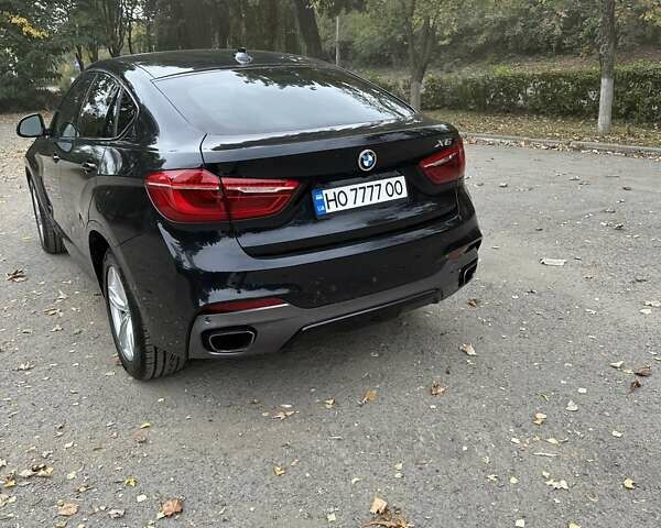 Синий БМВ Х6, объемом двигателя 4.39 л и пробегом 96 тыс. км за 30000 $, фото 30 на Automoto.ua