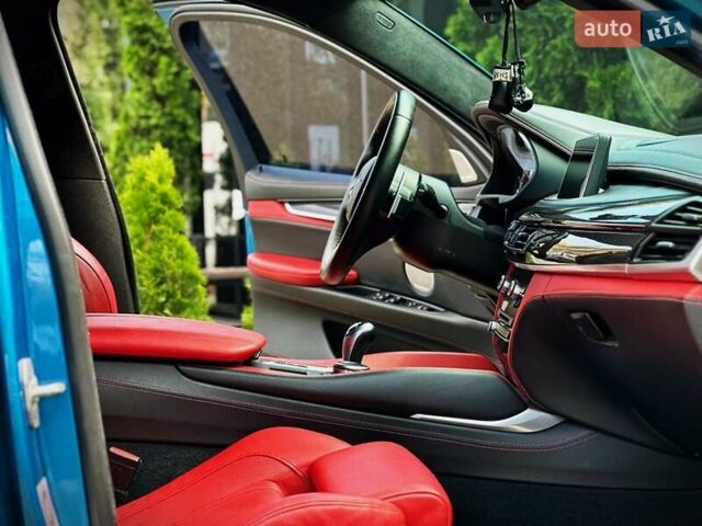 Синий БМВ Х6, объемом двигателя 4.39 л и пробегом 90 тыс. км за 46500 $, фото 39 на Automoto.ua