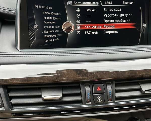 Синий БМВ Х6, объемом двигателя 4.39 л и пробегом 96 тыс. км за 30000 $, фото 7 на Automoto.ua