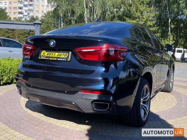 Синий БМВ Х6, объемом двигателя 3 л и пробегом 139 тыс. км за 41900 $, фото 6 на Automoto.ua