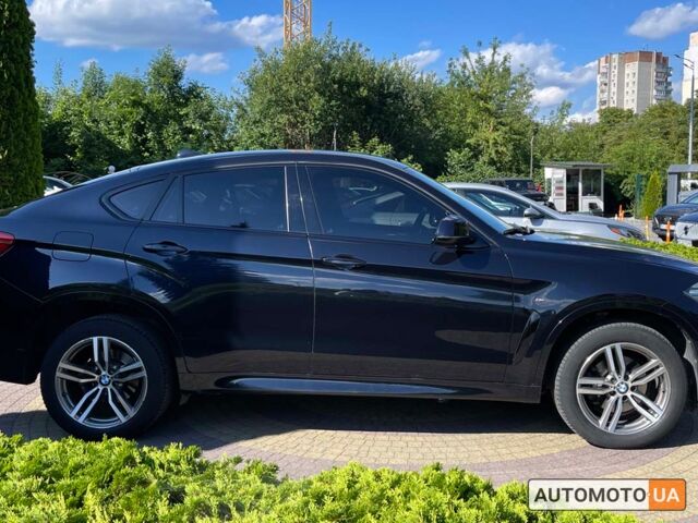 Синий БМВ Х6, объемом двигателя 3 л и пробегом 139 тыс. км за 41900 $, фото 7 на Automoto.ua