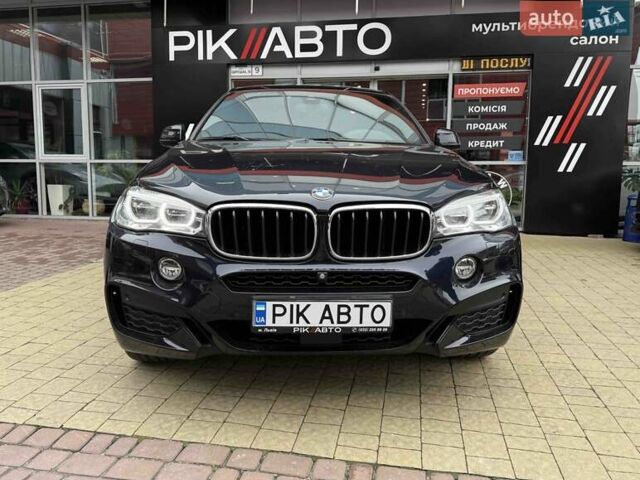 Синий БМВ Х6, объемом двигателя 3 л и пробегом 170 тыс. км за 39900 $, фото 2 на Automoto.ua