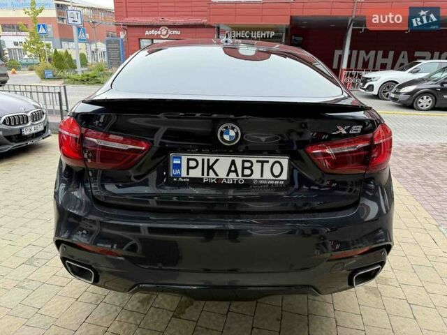 Синий БМВ Х6, объемом двигателя 3 л и пробегом 170 тыс. км за 39900 $, фото 6 на Automoto.ua