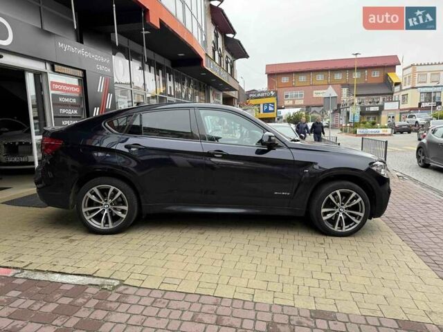 Синий БМВ Х6, объемом двигателя 3 л и пробегом 170 тыс. км за 39900 $, фото 4 на Automoto.ua