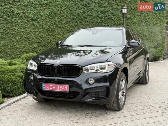 Синий БМВ Х6, объемом двигателя 3 л и пробегом 154 тыс. км за 29000 $, фото 3 на Automoto.ua