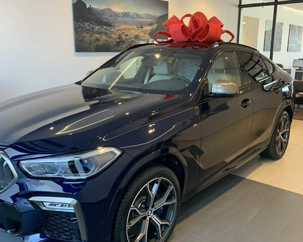 Синий БМВ Х6, объемом двигателя 2.99 л и пробегом 41 тыс. км за 100000 $, фото 1 на Automoto.ua