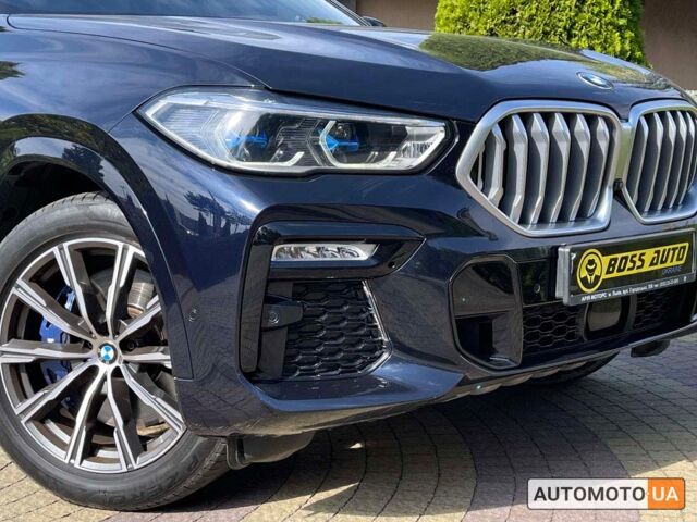 Синий БМВ Х6, объемом двигателя 3 л и пробегом 87 тыс. км за 78900 $, фото 8 на Automoto.ua