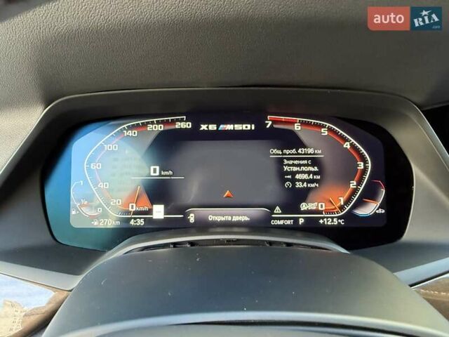 Синий БМВ Х6, объемом двигателя 4.4 л и пробегом 43 тыс. км за 64500 $, фото 59 на Automoto.ua