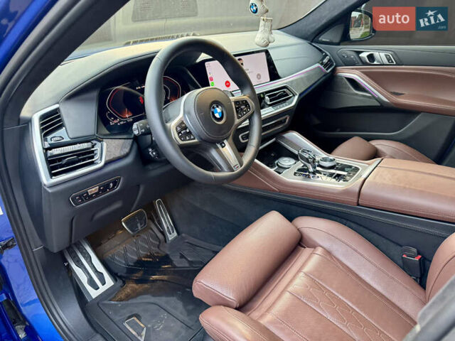 Синій БМВ Х6, об'ємом двигуна 2.99 л та пробігом 141 тис. км за 69999 $, фото 23 на Automoto.ua
