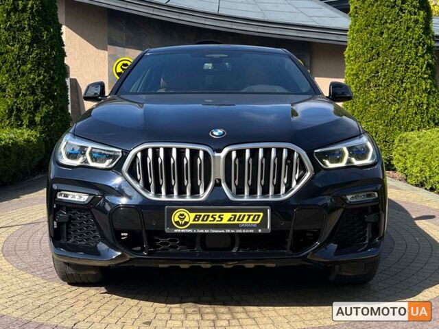 Синий БМВ Х6, объемом двигателя 3 л и пробегом 87 тыс. км за 78900 $, фото 1 на Automoto.ua