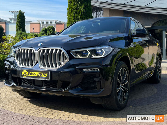Синий БМВ Х6, объемом двигателя 3 л и пробегом 87 тыс. км за 78900 $, фото 2 на Automoto.ua