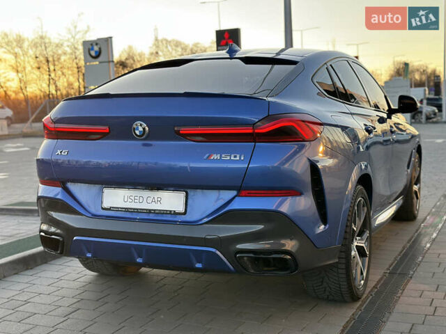 Синий БМВ Х6, объемом двигателя 4.4 л и пробегом 42 тыс. км за 84950 $, фото 9 на Automoto.ua