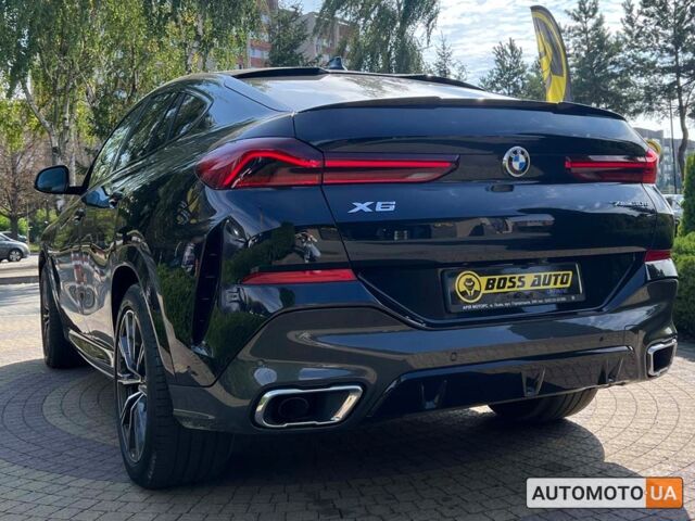 Синій БМВ Х6, об'ємом двигуна 3 л та пробігом 87 тис. км за 78900 $, фото 4 на Automoto.ua