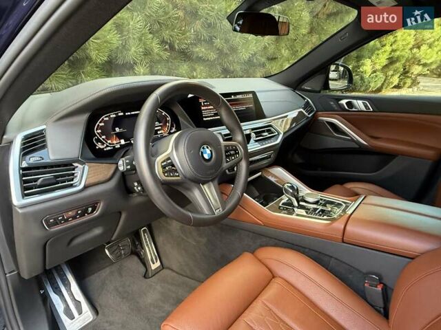 Синий БМВ Х6, объемом двигателя 4.4 л и пробегом 43 тыс. км за 64500 $, фото 56 на Automoto.ua