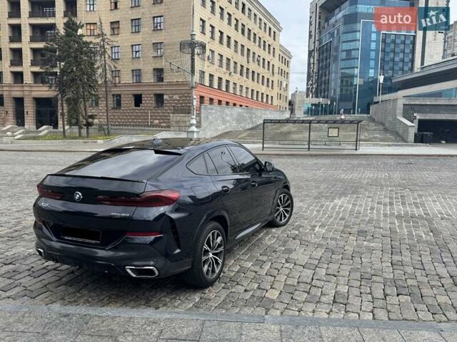 Синий БМВ Х6, объемом двигателя 3 л и пробегом 58 тыс. км за 77000 $, фото 9 на Automoto.ua