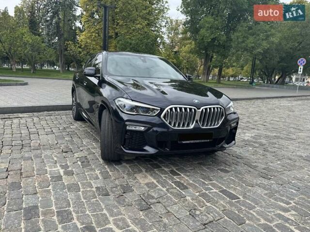 Синий БМВ Х6, объемом двигателя 3 л и пробегом 58 тыс. км за 77000 $, фото 5 на Automoto.ua