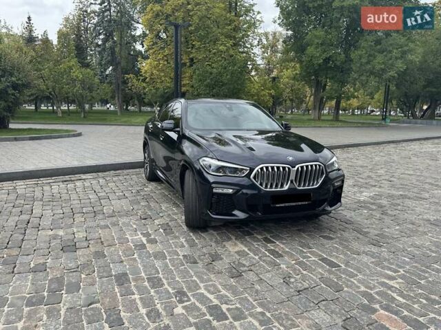 Синий БМВ Х6, объемом двигателя 3 л и пробегом 58 тыс. км за 77000 $, фото 4 на Automoto.ua