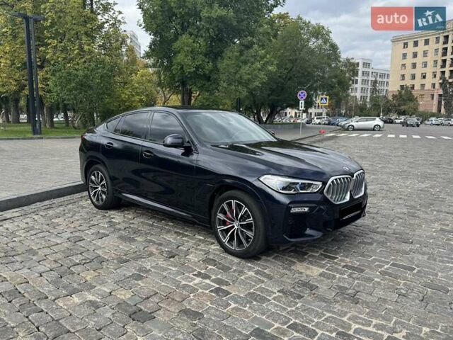 Синий БМВ Х6, объемом двигателя 3 л и пробегом 58 тыс. км за 77000 $, фото 16 на Automoto.ua