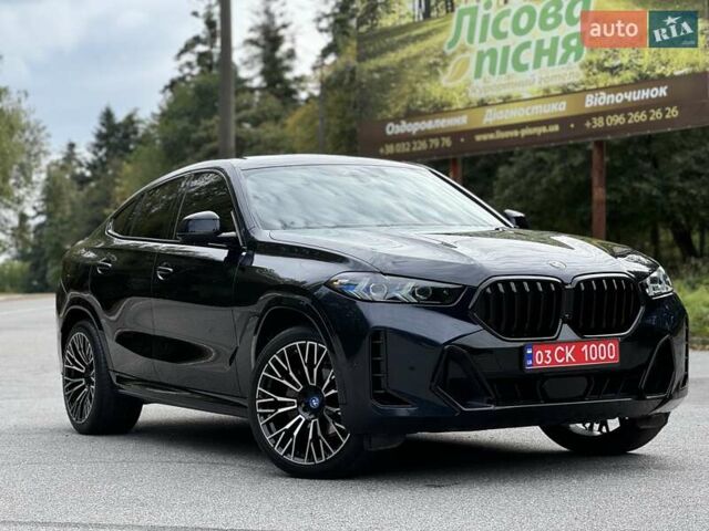 Синий БМВ Х6, объемом двигателя 3 л и пробегом 58 тыс. км за 89900 $, фото 2 на Automoto.ua